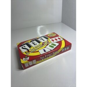SET The Family Game of Visual Perception Brain Boosting Matching New, Sealed Box